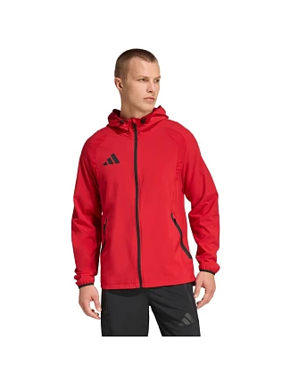 Pánská větrovka adidas Tiro 26 Travel Jacket Červená KD3337 pánské