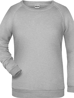 Daiber JN 793 Dámská raglánová mikina 02.0793 grey heather