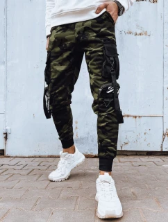 Pánské bojové kalhoty zelené FashionStreet UX4201