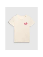 Dámské tričko s potiskem 4F 4FRSS25TTSHF2693-11S