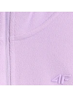Dámská fleecová mikina 4F F069 světle fialová 4FWAW25UFLEF069 52S