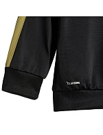 Dětské tepláky adidas Essentials Climacool černo-zlaté JC8857