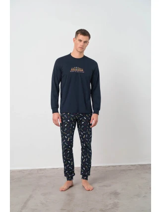 Pánské pyžamo 17630 Vamp Pánské pyžamo 17630 Vamp