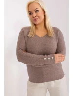 Svetr plus size model 190085 Factory Price Svetr plus size model 190085 Factory Price