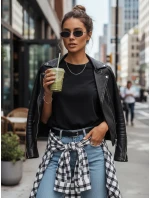 MAYLA dámské tričko černé FashionStreet RY2123