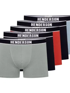 Pánské boxerky 5 pack 42704 Soon - HENDERSON