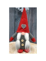 DEKORATIVNÍ TRPASLÍK SE SRDCEM 20CM DÍVKA DEKORATIVNÍ TRPASLÍK SE SRDCEM 20CM DÍVKA