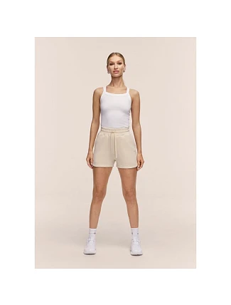 Dámské šortky CASALL Peachy Shorts, bílá barva Dámské šortky CASALL Peachy Shorts, bílá barva