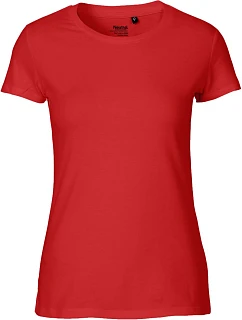 Neutral O 81001 Dámské tričko z bio bavlny 77.8101 red