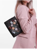 Dámská kabelka Vuch Lylann Flowers Black