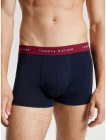 Pánské boxerky 3-PACK UM0UM02763 0SS tm. modré - Tommy Hilfiger Pánské boxerky 3-PACK UM0UM02763 0SS tm. modré - Tommy Hilfiger