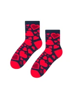 Dámské ponožky Steven art.136 Srdce