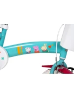 Dětské kolo 12" Peppa Pig zelené 1198