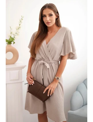 Šaty s překládaným výstřihem fango