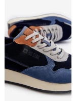 Pánské tenisky s paměťovou pěnou Memory Foam System Big Star NN174356 tmavě modré