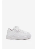 Dětská Sportovní Obuv Z Eko Kůže Bílá Liora