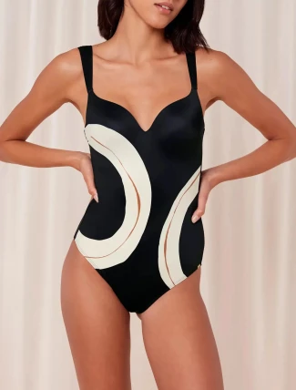 Dámské jednodílné plavky Summer Allure OWP 01 černé - Triumph Dámské jednodílné plavky Summer Allure OWP 01 černé - Triumph
