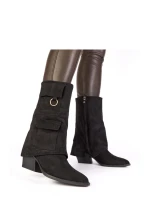 Boty na podpatku  model 222051 Solea