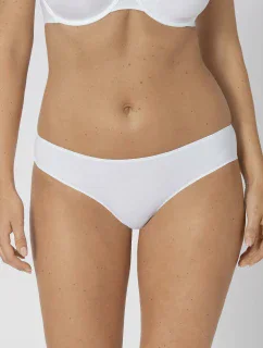 Dámská tanga Lovely Micro Brazilian String bílá - TRIUMPH