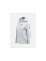 Dámská mikina PEAK PERFORMANCE W Trail Polartec Power Grid Zip Hood, šedá Dámská mikina PEAK PERFORMANCE W Trail Polartec Power Grid Zip Hood, šedá