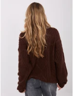 Jumper IN SW 33831.25 tmavě hnědý Jumper IN SW 33831.25 tmavě hnědý