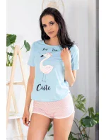 Dámské pyžamo Cute Flamant - LivCo Corsetti Dámské pyžamo Cute Flamant - LivCo Corsetti