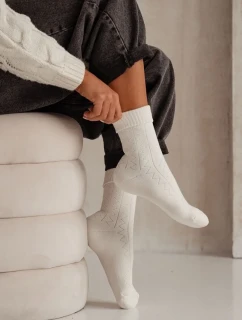 DÁMSKÉ FROTÉ PONOŽKY ZIGZAG 0118.012