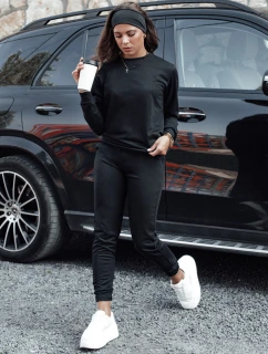 Dámská tepláková souprava MILIAN v černé barvě FashionStreet AY1108