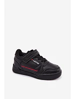 Dětské boty Sneakers na suchý zip LOTTO NANDU 2600310K Černé