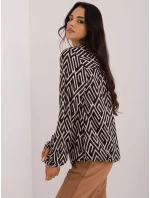 Halenka D73771M11186B černá a béžová Halenka D73771M11186B černá a béžová