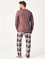 Pyžamo Key MNS 620 B26 dlouhé rukávy, velikosti M–2XL Pyžamo Key MNS 620 B26 dlouhé rukávy, velikosti M–2XL