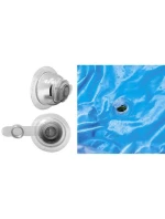 Rodinný obdélníkový nafukovací bazén 262x175x50CM 51258 dětské