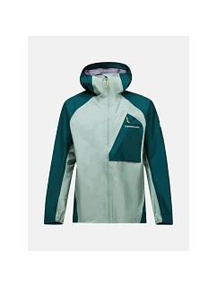 Pánská bunda PEAK PERFORMANCE M Trail Hipe 3L Shell Jacket, zelená barva