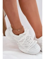 Dámské Tenisky S Dvojitou Šňůrkou Bílé Onivetta Dámské Tenisky S Dvojitou Šňůrkou Bílé Onivetta
