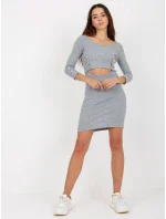 Šaty EM SK HS 20 311.20P šedá Šaty EM SK HS 20 311.20P šedá
