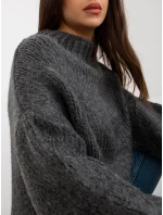 Dámský svetr LC SW 3018.97P tmavě šedý
