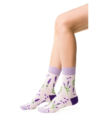 Ponožky 017-016 Light Pink - Steven Ponožky 017-016 Light Pink - Steven