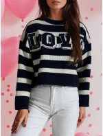 CHLOE dámský svetr námořnická modř FashionStreet MY1974 CHLOE dámský svetr námořnická modř FashionStreet MY1974