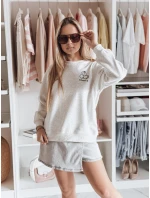 Dámská džínová sukně-šortky CHILL WRAP šedá FashionStreet CY0508