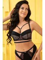 Gorsenia S003 Joy Tanga černá S-2XL