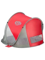 Samonosný plážový stan NILS CAMP NC3142 Červeno-šedý