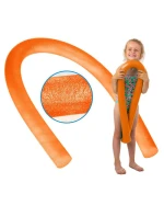 NUDLE NUDLE NAUČIT SE PLAVAT BAZÉN POHODLNÝ ORANŽOVÝ