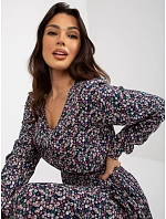 Šaty D73771M30365A tmavě modré Šaty D73771M30365A tmavě modré