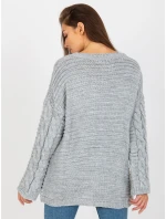 Jumper LC SW 8044.06X šedý