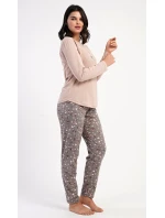 Dámské pyžamo dlouhé Sobík