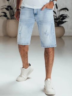 Pánské modré džínové šortky FashionStreet SX2566