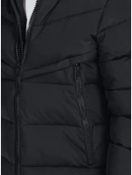 Pánská zimní bunda s kapucí černá prošívaná TX5070