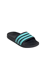 Adidas Adilette Aqua Slides dětské žabky černo-modré JS2497 Adidas Adilette Aqua Slides dětské žabky černo-modré JS2497