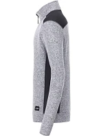 Daiber JN 864 Pánská pracovní fleece bunda 1/2 zip - Strong 02.0864 white melange/carbon Daiber JN 864 Pánská pracovní fleece bunda 1/2 zip - Strong 02.0864 white melange/carbon