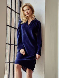 3028 DÁMSKÁ VELUROVÁ TUNIKA LAUREN